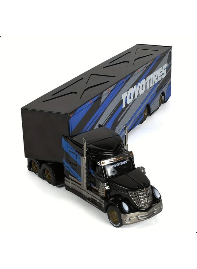 Maisto 1 64 Scale International Lonestar Diecast Metal Truck Model Blue - Image 4